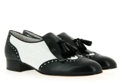 Damen Maretto Loafer BIANCO NERO (38)