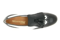 Damen Maretto Loafer BIANCO NERO (38)