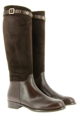 Damen Maretto Stiefel MARRON CAMOSCIO (38)