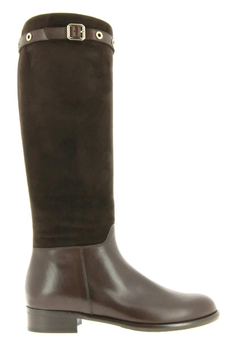 Damen Maretto Stiefel MARRON CAMOSCIO (38)