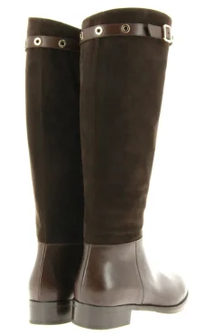 Damen Maretto Stiefel MARRON CAMOSCIO (38)