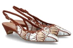 Damen Martina T Slingpumps N1008 INTRECCIO- multi/tan