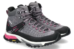 Damen Meindl Damen- Wanderschuh TOP TRAIL MID- grau/ magenta