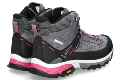 Damen Meindl Damen- Wanderschuh TOP TRAIL MID- grau/ magenta
