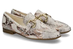 Damen Mjus Loafer LEATHER- rame/hellgrau