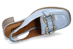 Damen Mjus Slingpumps Leder cielo/blau