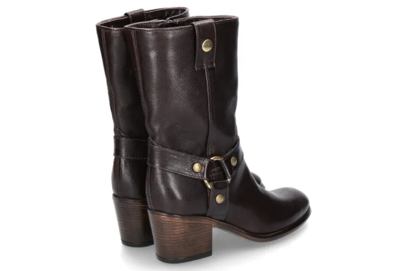 Damen Mjus Stiefel LEATHER MOKA