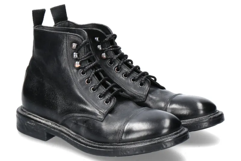 Herren Moma Herren-Stiefelette BRISTOL CUSNA nero/schwarz
