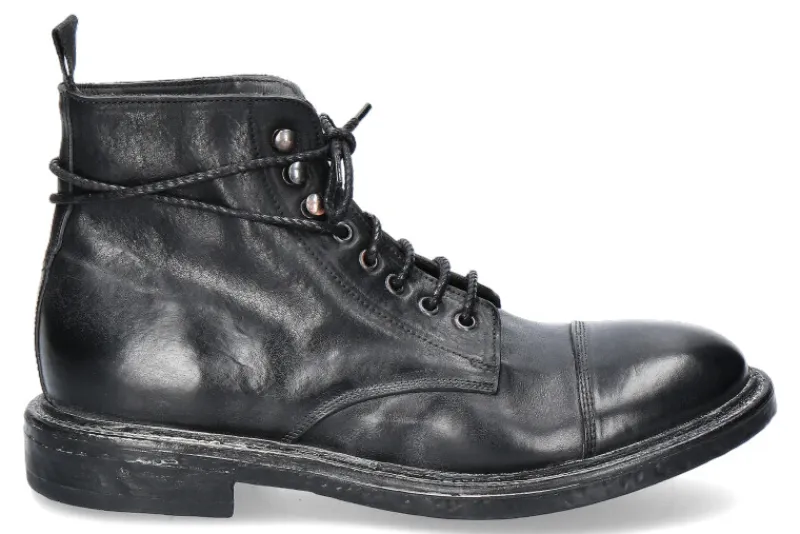 Herren Moma Herren-Stiefelette BRISTOL CUSNA nero/schwarz