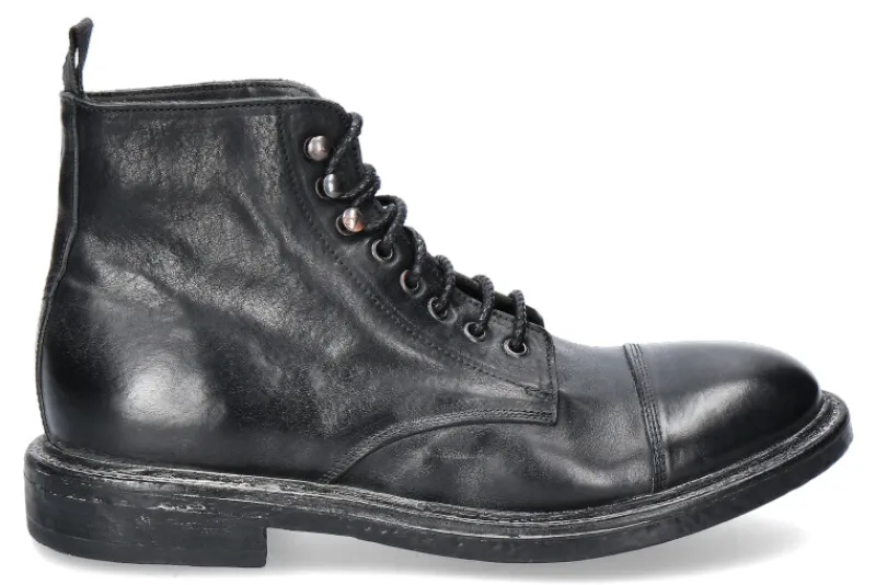 Herren Moma Herren-Stiefelette BRISTOL CUSNA nero/schwarz