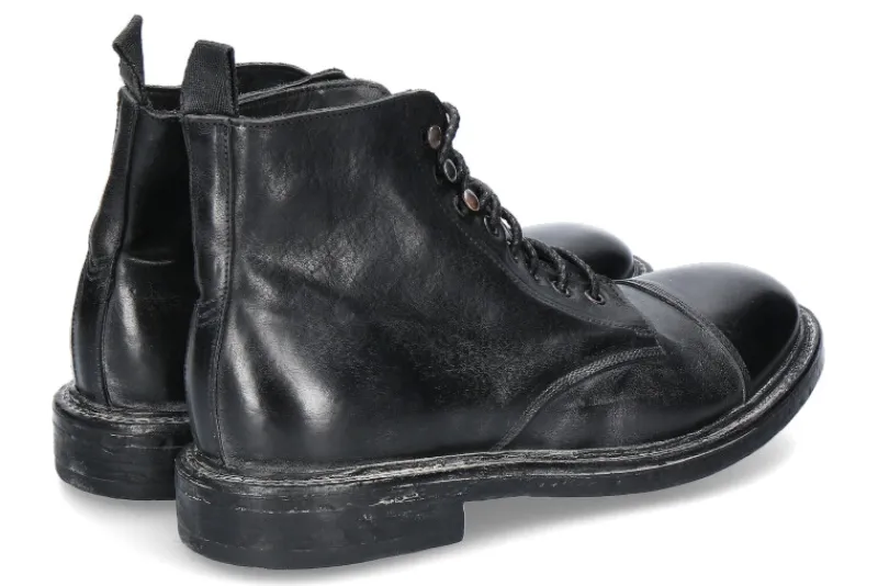 Herren Moma Herren-Stiefelette BRISTOL CUSNA nero/schwarz