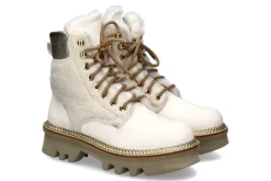 Damen Montelliana Schnürstiefelette gefüttert EVA WHITE