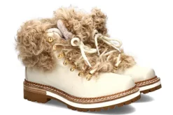 Damen Montelliana Schnürstiefelette gefüttert CLARA OFFWHITE