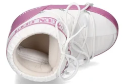 Damen Moon Boot Bootie ICON LOW NYLON- pink/white