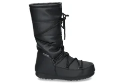 Damen Moon Boot HIGH RUBBER WP BLACK