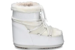 Damen Moon Boot ICON LOW FAUX FUR OPTICAL WHITE