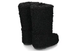 Damen Moon Boot Snowboot ICON FAUX FUR CURLY- schwarz