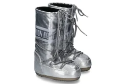 Damen Moon Boot Snowboot ICON GLITTER- silber