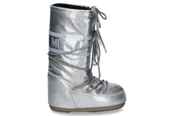 Damen Moon Boot Snowboot ICON GLITTER- silber