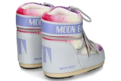 Damen Moon Boot Snowboot ICON LOW TIE DYE- glacier grey