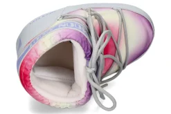 Damen Moon Boot Snowboot ICON LOW TIE DYE- glacier grey