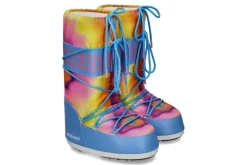 Damen Moon Boot Snowboot ICON TIE DYE 001- alaskan blue