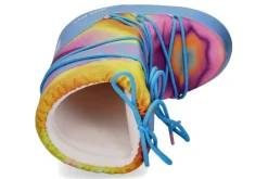 Damen Moon Boot Snowboot ICON TIE DYE 001- alaskan blue