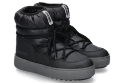 Damen Moon Boot Snowboot LTRACK NYLON LOW- schwarz