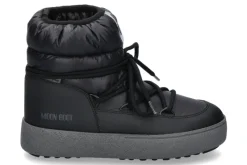 Damen Moon Boot Snowboot LTRACK NYLON LOW- schwarz