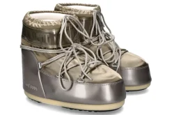 Damen Moon Boot Snowboots ICON LOW GLANCE PLATINUM