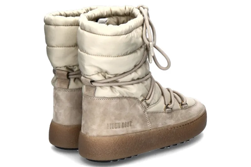 Damen Moon Boot Snowboots LTRACK SUEDE NYLON SAND