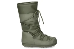 Damen Moon Boot s Stiefel HIGH RUBBER WP KHAKI