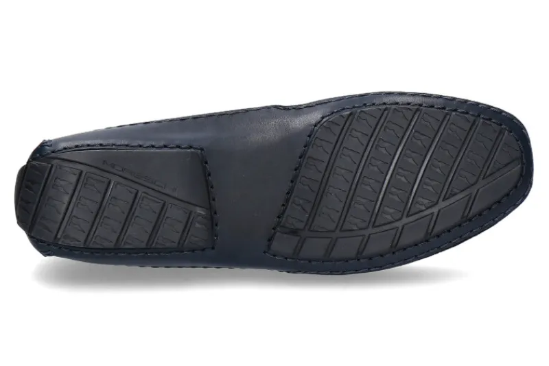 Herren Moreschi Loafer BAVIERA BLU SCURO MARRONE