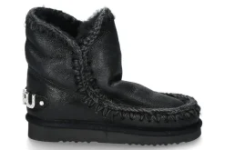 Damen mou Boots ESKIMO 18 CRACKED BLACK GREY (41)