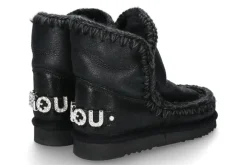 Damen mou Boots ESKIMO 18 CRACKED BLACK GREY (41)