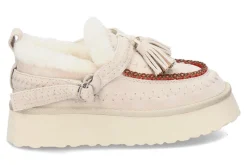 Damen Nan-Ku Couture Bootie gefüttert DFH-13 BEIGE