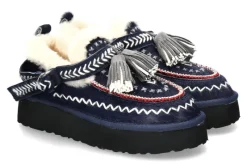 Damen Nan-Ku Couture Bootie gefüttert NAVY BLUE