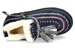 Damen Nan-Ku Couture Bootie gefüttert NAVY BLUE