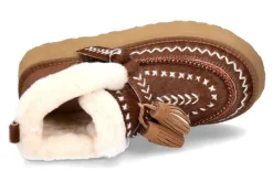 Damen Nan-Ku Couture Boots gefüttert CAMEL