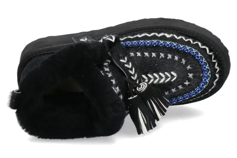 Damen Nan-Ku Couture Boots gefüttert CAVALLINO- black/ schwarz