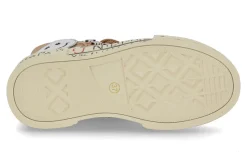 Damen Nan-Ku Couture High Top Sneaker gefüttert VELOUR- camel/braun