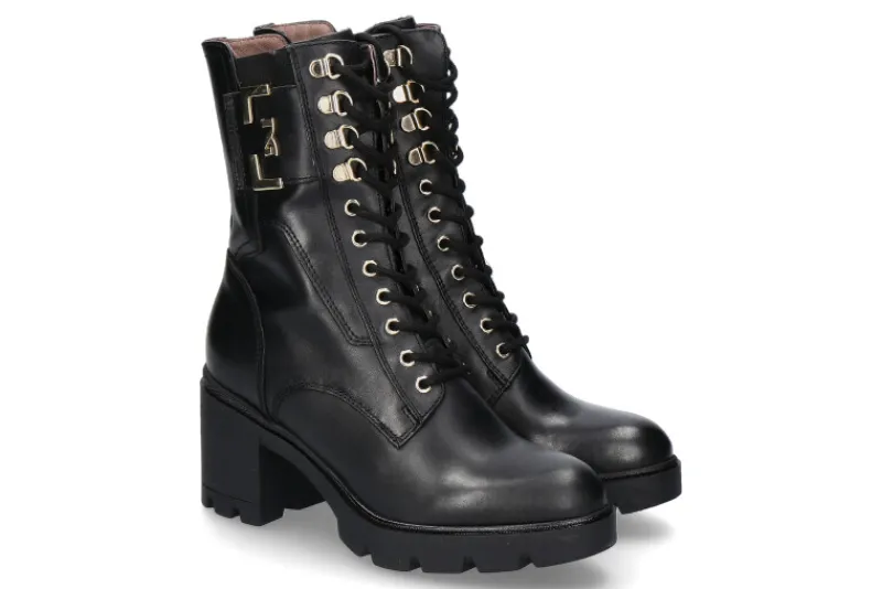 Damen Nero Giardini Schnürstiefelette GUANTO NERO
