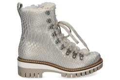 Damen New Italia Shoes New Italia Boots gefüttert BRENDA PERL- weiss/ platin