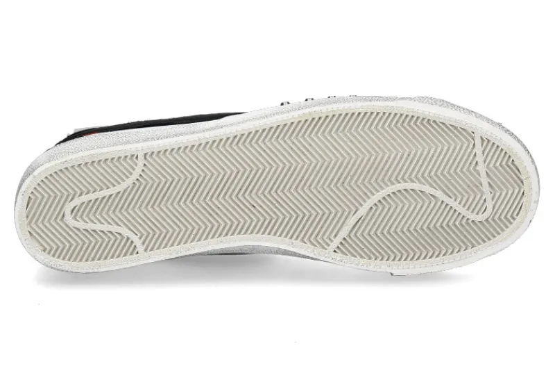 Herren Ballo Da Sola Nike customized Sneaker BLAZER VINTAGE WHT/BLK