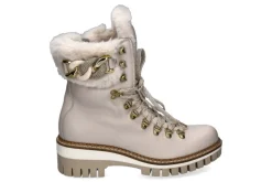 Damen New Italia Shoes NiS Schnürboots gefüttert ANNA- off-white