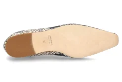 Damen Odare Ballerina BILBAO PITONE CLASSIC- roccia