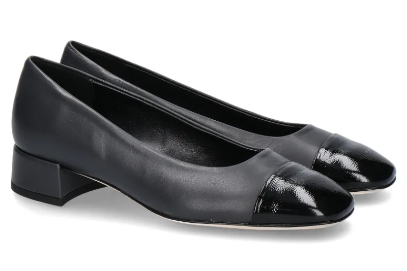 Damen Odare Pumps SEBASTIAN NAPPA/NAPLAK- grigio scuro/nero