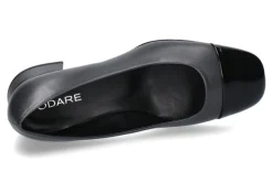 Damen Odare Pumps SEBASTIAN NAPPA/NAPLAK- grigio scuro/nero