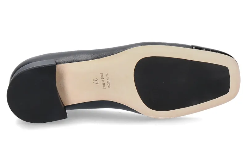 Damen Odare Pumps SEBASTIAN NAPPA/NAPLAK- grigio scuro/nero