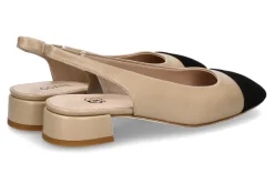 Damen Odare Slingpumps GIRONA NAPPA CAMOSCIO- beige/ nero